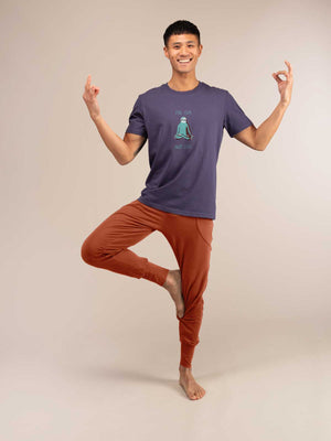 3rd rock clothing yoga trousers - Donald is 6ft 1 with a 29