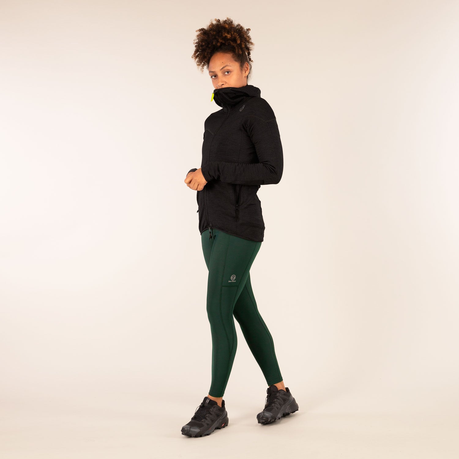 Women's leggings Fila Leggings Erica - black/deep teal