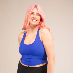 LUNA Sports Bra | Ultra Soft Recycled Bra | 3RD ROCK Clothing -  Sophie is a 34G with a 32