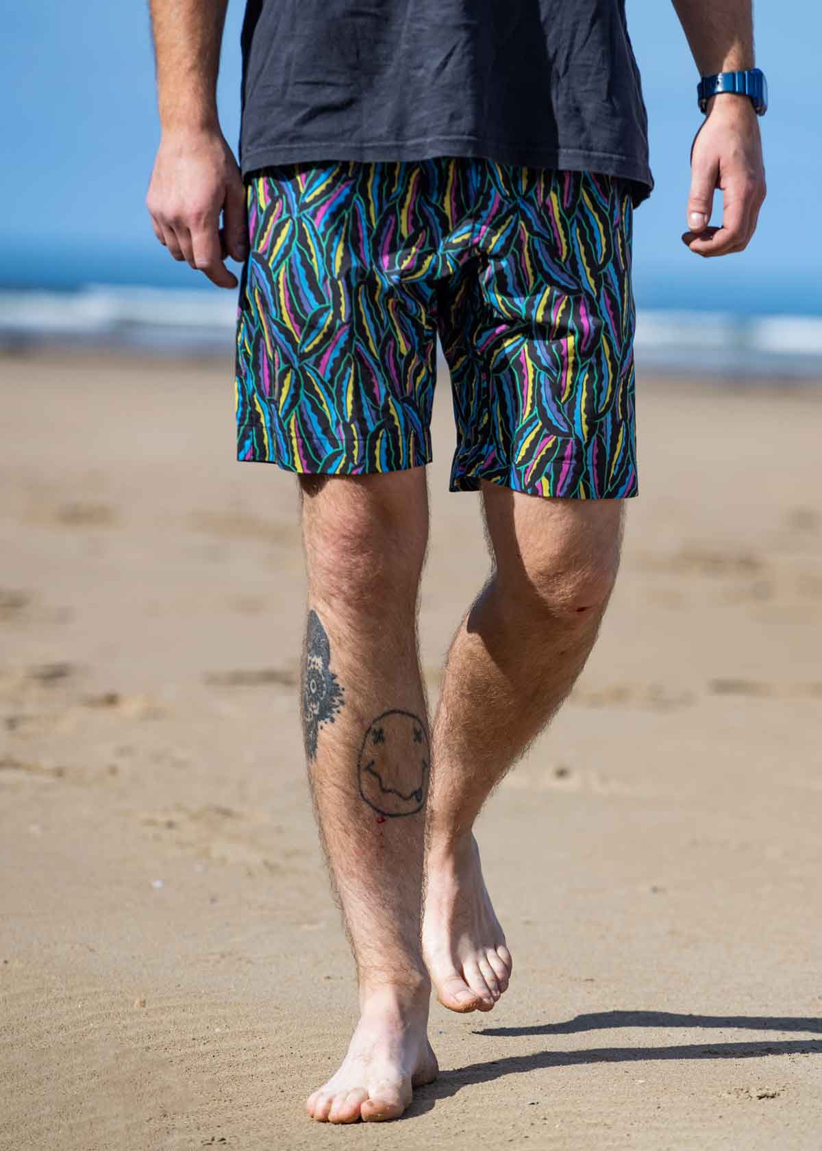 3RD ROCK sustainable adventure, swim and climb shorts made with recycled materials.