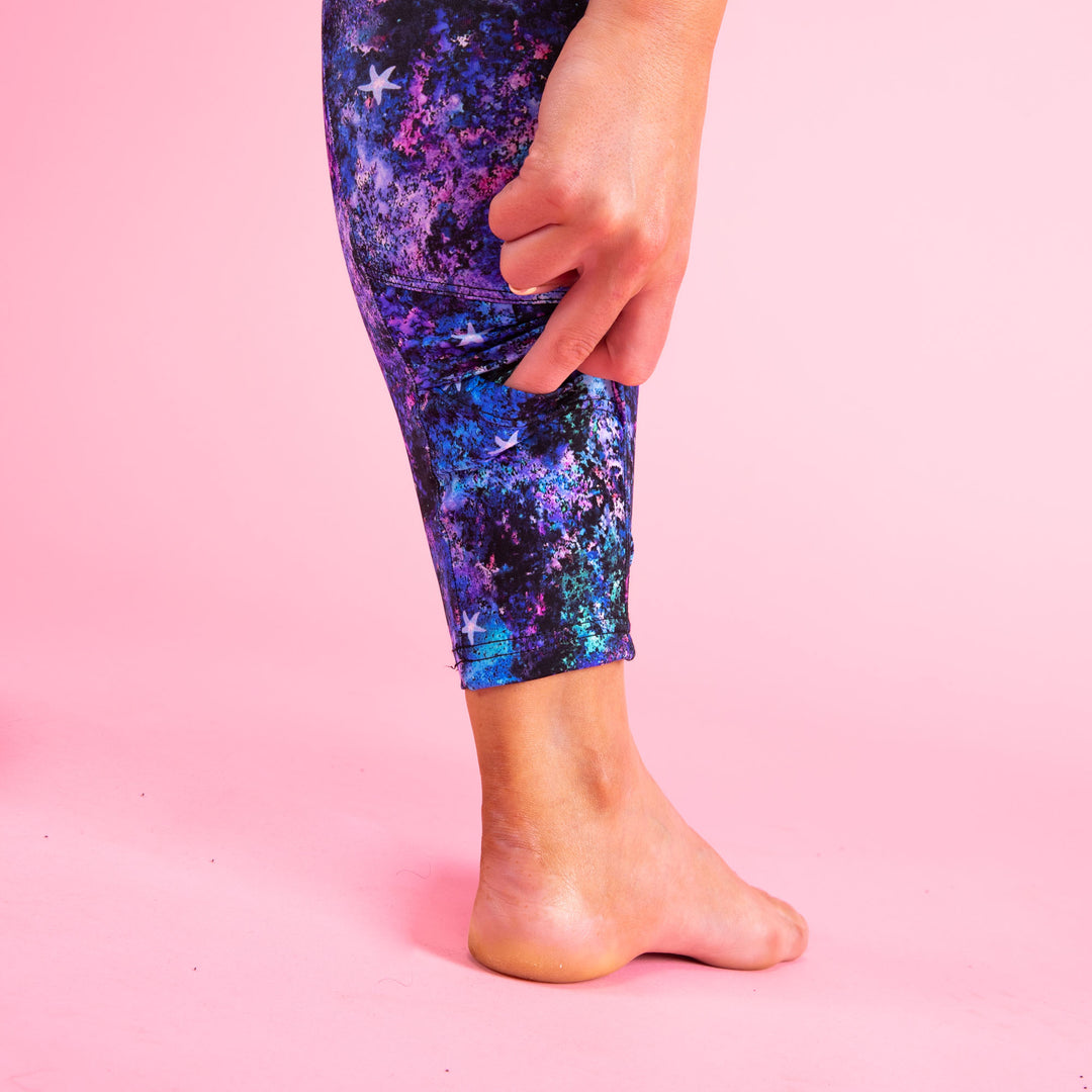 Purple Galaxy Space Men's Leggings – Love Mine Gifts
