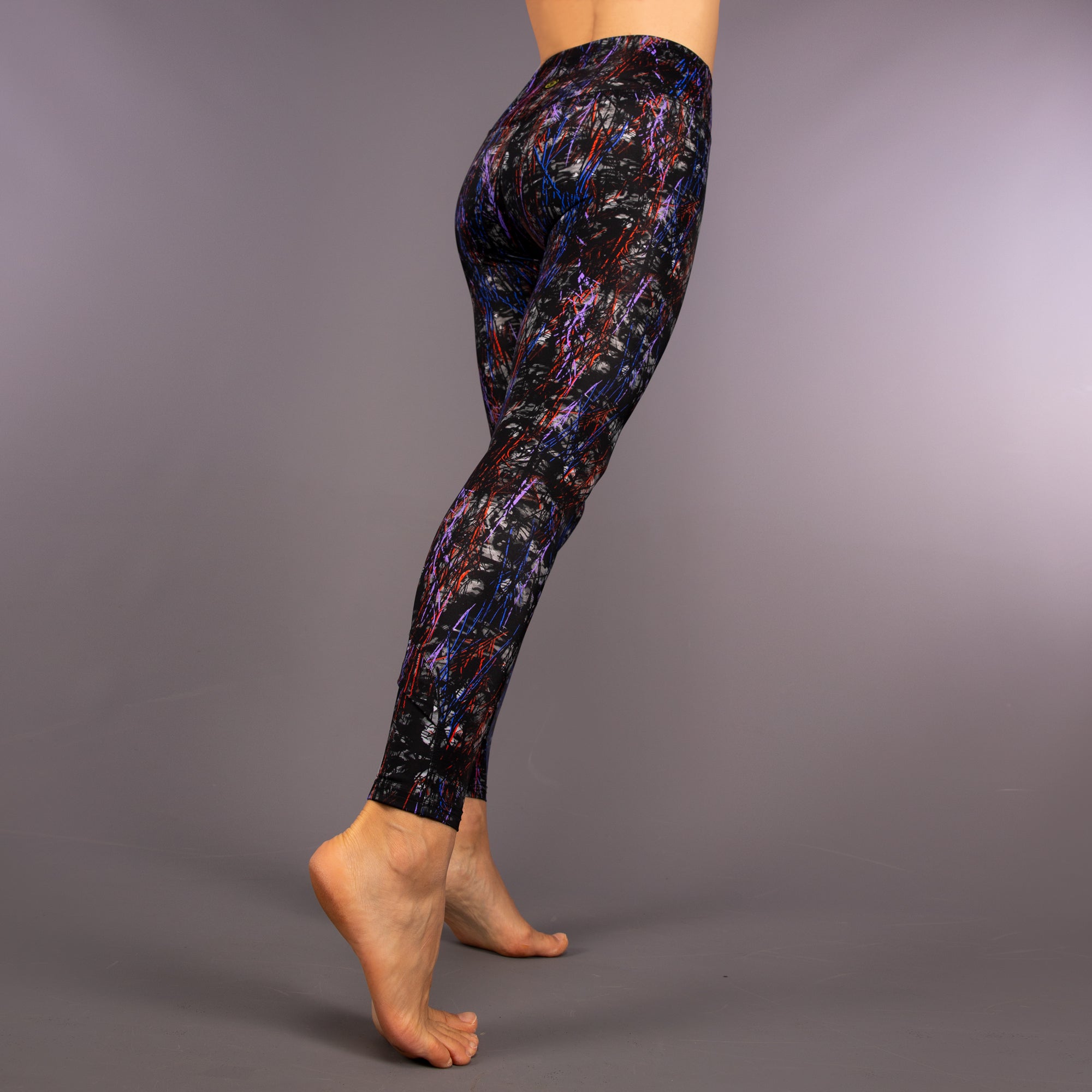 TITAN TWIGGY Leggings, Recycled Fabric with Autumn Print